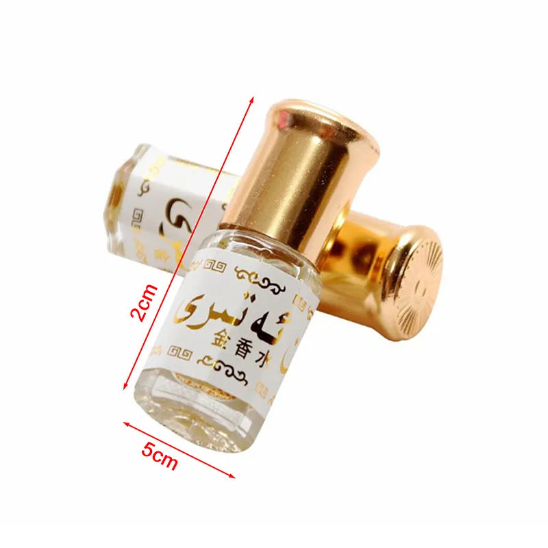 3ML Saudi Essential Oil Perfume Floral Notes Lasting Fragrance For Women Flower Flavor Perfume Essence Oil Body Deodorization - Sellinashop