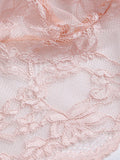 Floral Lace Bow Front Lingerie Set - Sellinashop