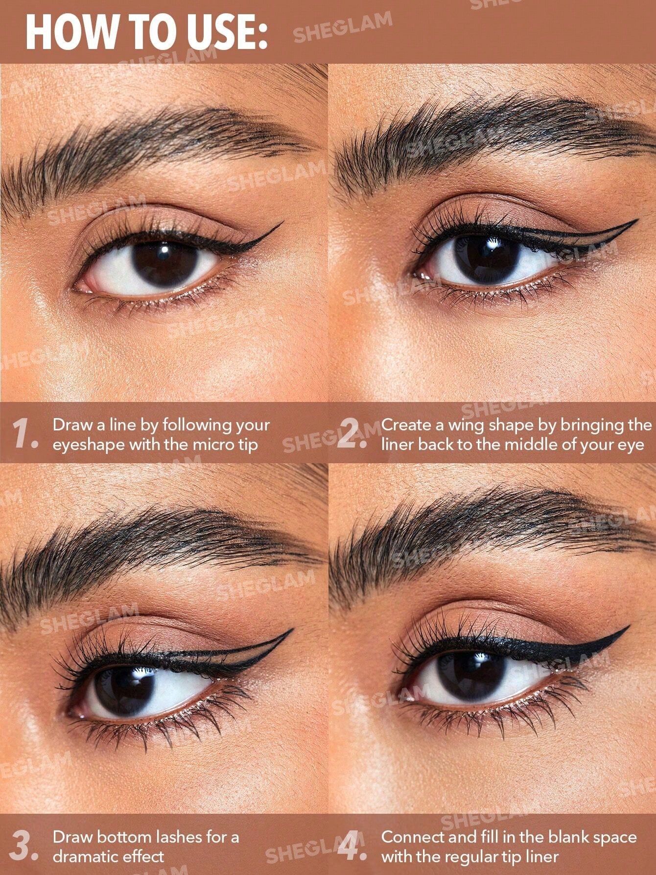 Do It All 2-In-1 Eyeliner  Waterproof Matte Eyeliner With A Eyeliner Remover Sweatproof Smudge-Proof Easy To Use Be Beginner Friendly Black Eyeliner - Sellinashop