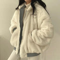 Winter New Cotton Coat Jacket Loose Hooded Thickened Coat Women Cotton Coat Women - Sellinashop