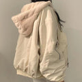 Winter New Cotton Coat Jacket Loose Hooded Thickened Coat Women Cotton Coat Women - Sellinashop