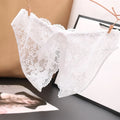 Erotic Sexy Open Lace Panties Transparent Bow Low Waist Underpants Female Breathable Hollow Mesh Briefs Women Sexy Lingerie - Sellinashop