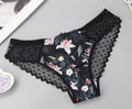 2022 New Sexy G String Underwear For Women Embroidered Thong Hollow Out Lingerie Panties Bra Sets - Sellinashop