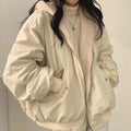 Winter New Cotton Coat Jacket Loose Hooded Thickened Coat Women Cotton Coat Women - Sellinashop