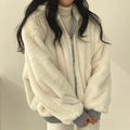 Winter New Cotton Coat Jacket Loose Hooded Thickened Coat Women Cotton Coat Women - Sellinashop