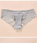 3/5Pcs Women Panties Plus Size Sexy Cotton Thong G-string Underwear Low-rise Female Briefs Ladies Underpants Solid Color Panties - Sellinashop