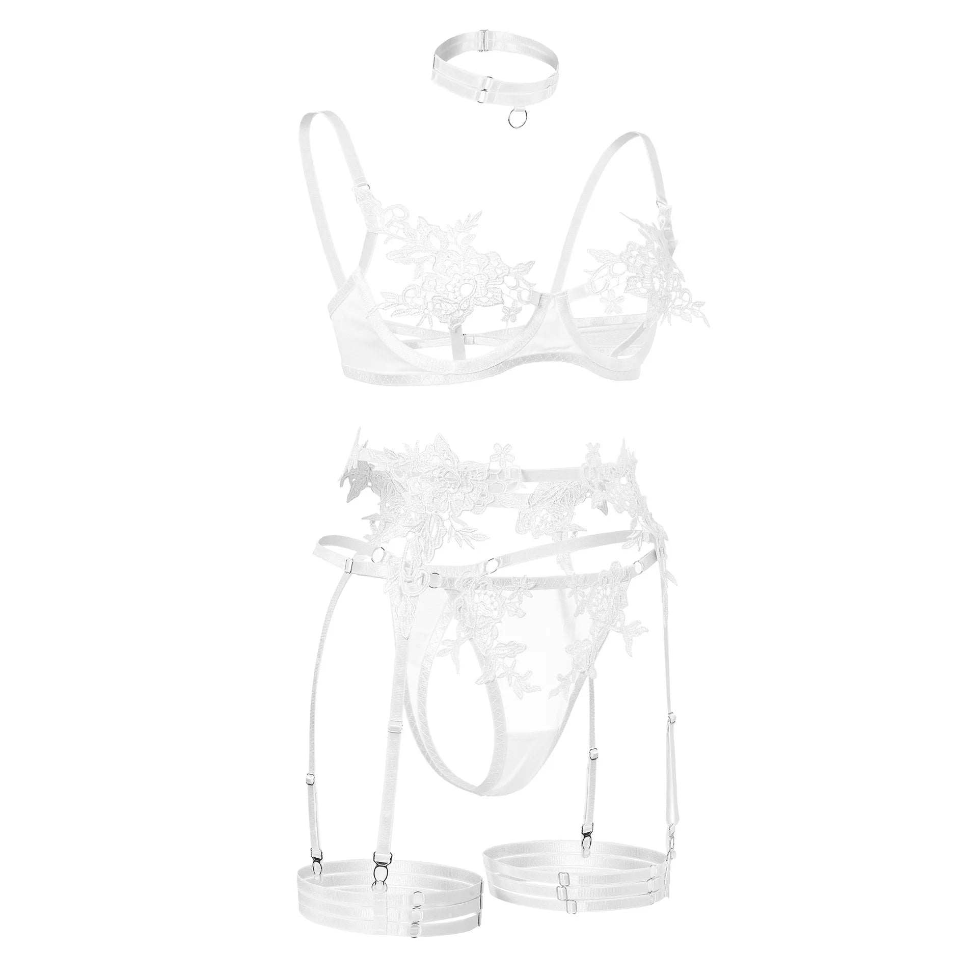 Sensual Lingerie Open Bra See Through Fancy Underwear Uncensored Luxury Lace Porn Exotic Sets Sexy Outfits Intimate - Sellinashop